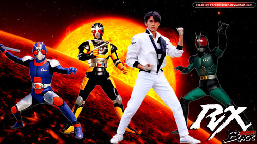 kamen rider black RX